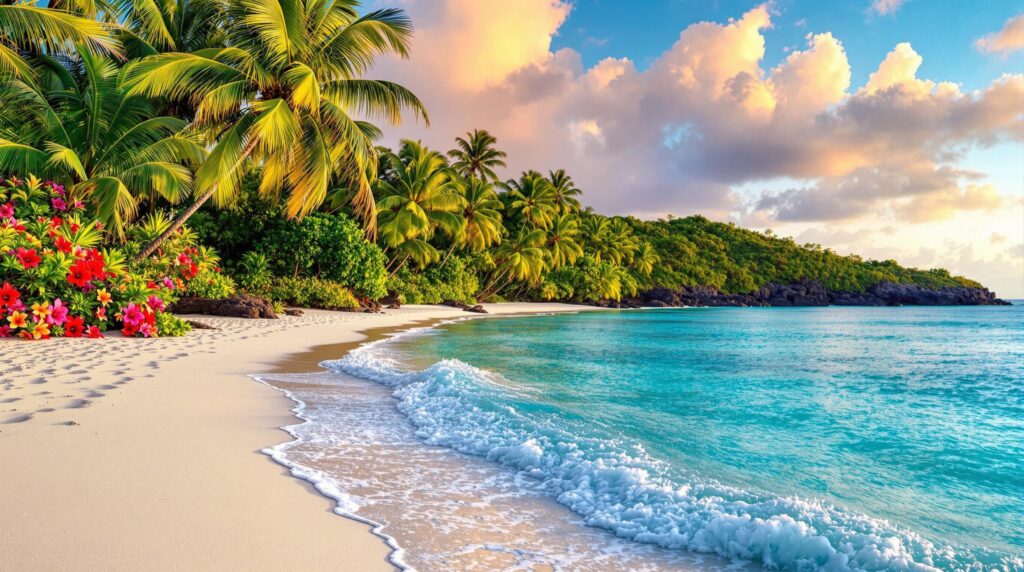 Découvrez la beauté envoûtante de la plage de la perle en guadeloupe