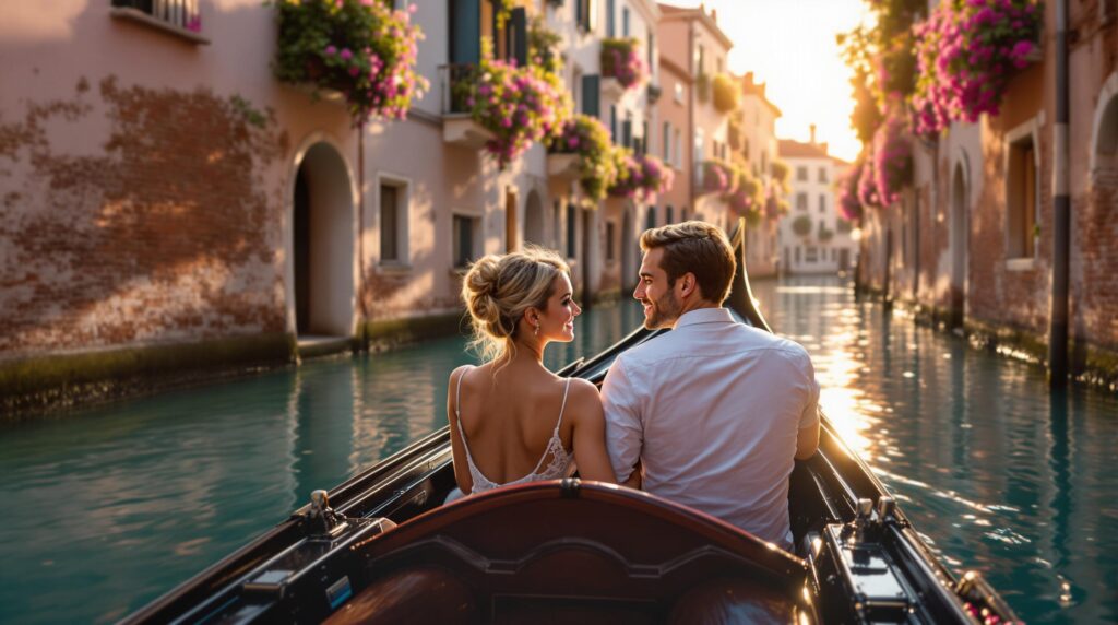 Escapade romantique à Venise : Découvrez un paradis éthéré pour les couples