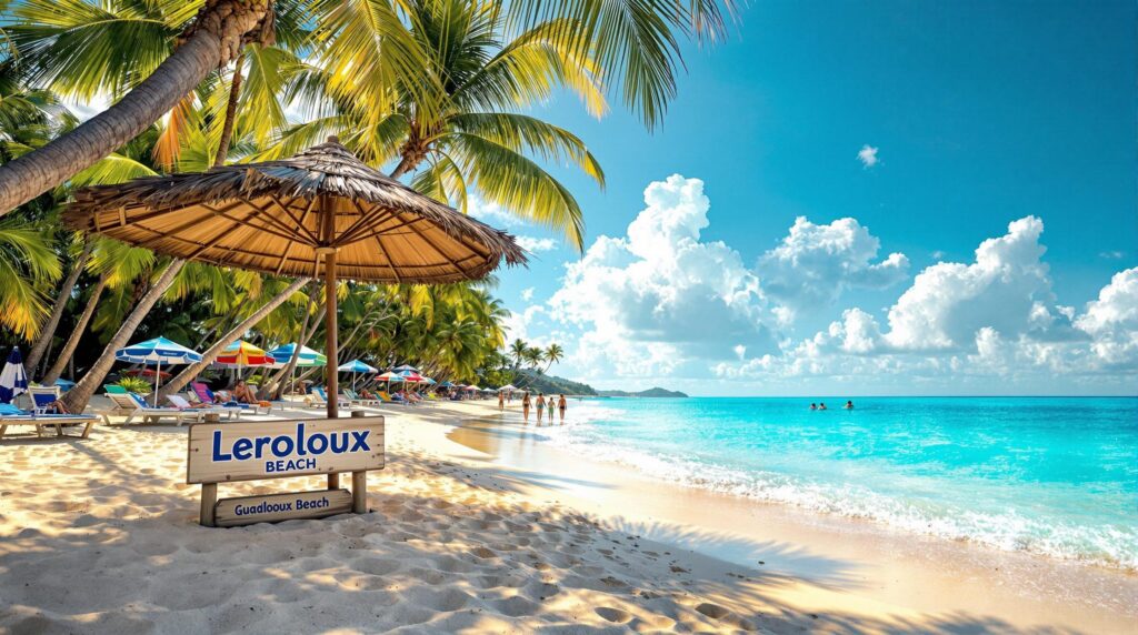 Plage de Leroux : pourquoi elle est un must lors de votre voyage en Guadeloupe