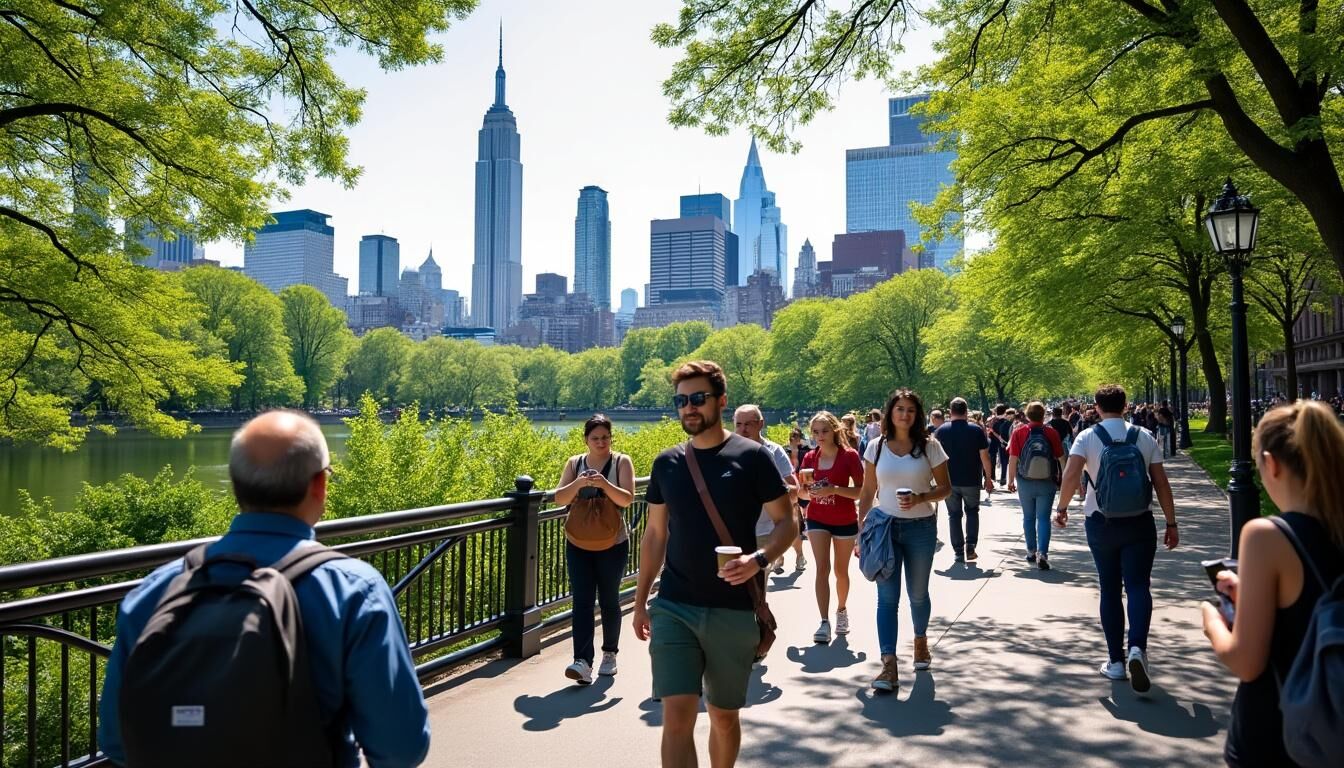 Découvrez la 5ème Avenue à New York, célèbre pour ses boutiques de luxe, ses parcs emblématiques et ses monuments incontournables à explorer lors de votre visite.