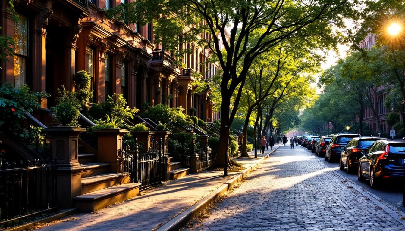 Découvrez Brooklyn Heights, un quartier emblématique de New York célèbre pour ses brownstones historiques, ses vues imprenables et ses activités incontournables à faire lors de votre visite.