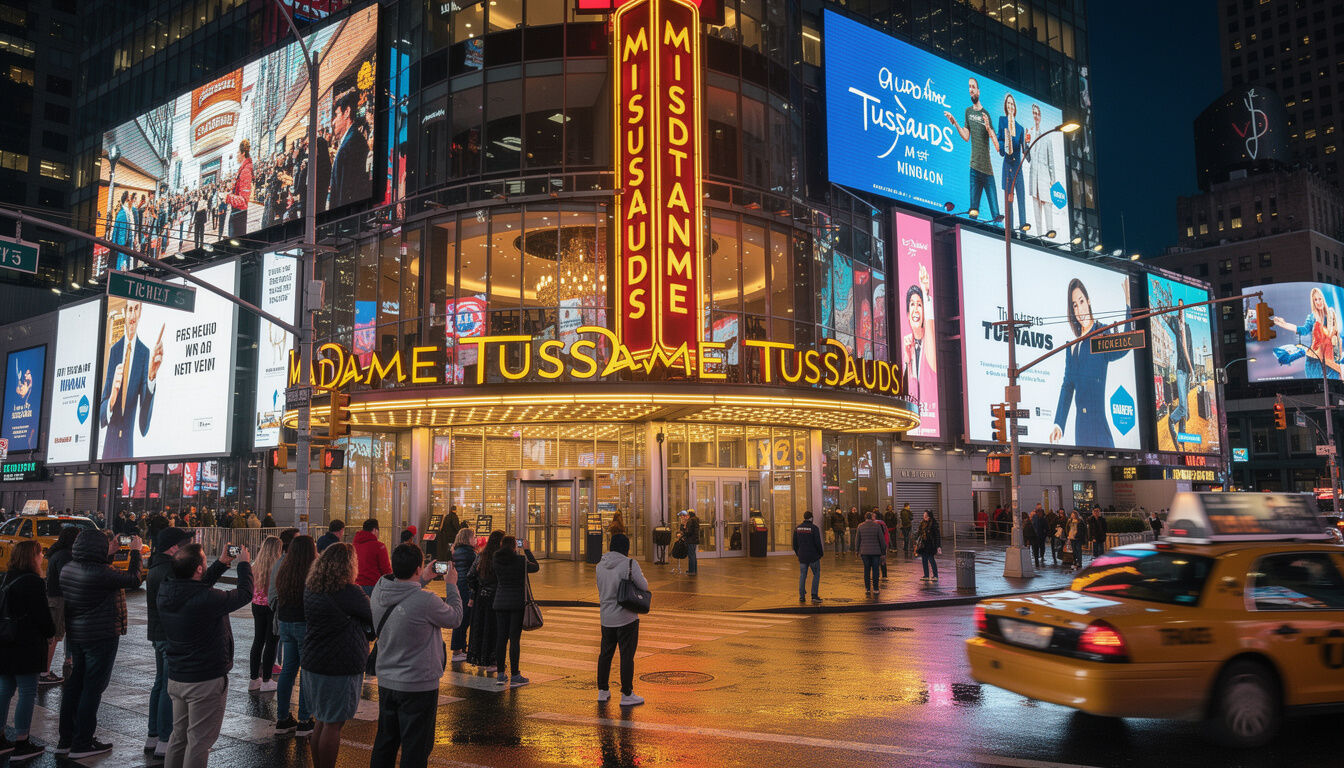 Découvrez Madame Tussauds New York, le musée de cire emblématique où célébrités et personnalités historiques prennent vie. Une expérience unique à ne pas manquer !