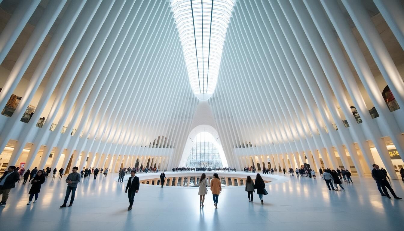 Découvrez Oculus, la nouvelle icône architecturale du World Trade Center à New York, symbole de modernité et de renouveau urbain.