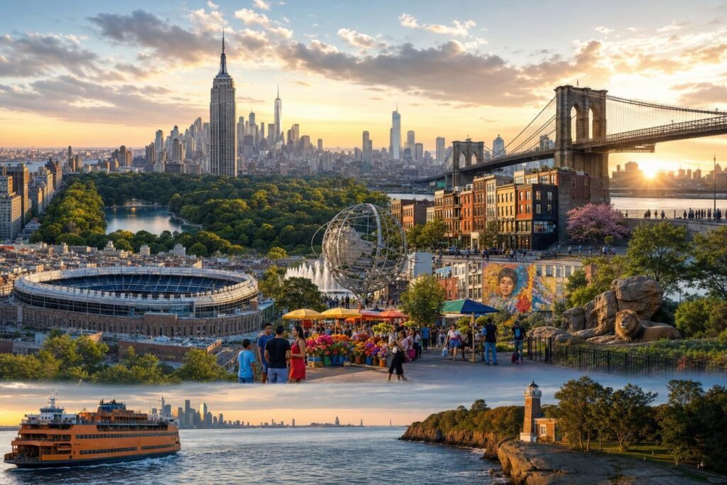 New york en 5 boroughs : le guide ultime des sites à ne pas manquer