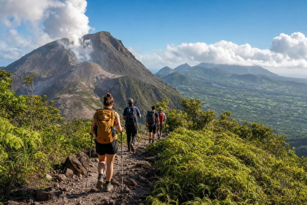 Saint-Claude et la Soufrière : Exploration au cœur des volcans de Guadeloupe