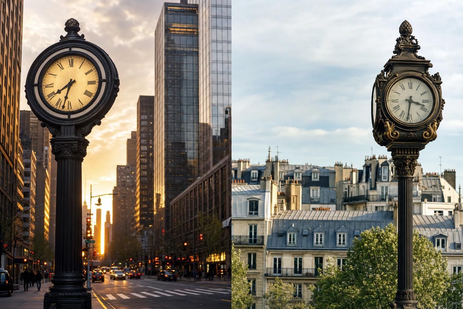 Découvrez le décalage horaire entre la France et New York ainsi que l'heure locale actuelle dans ces deux régions pour mieux planifier vos appels et voyages.