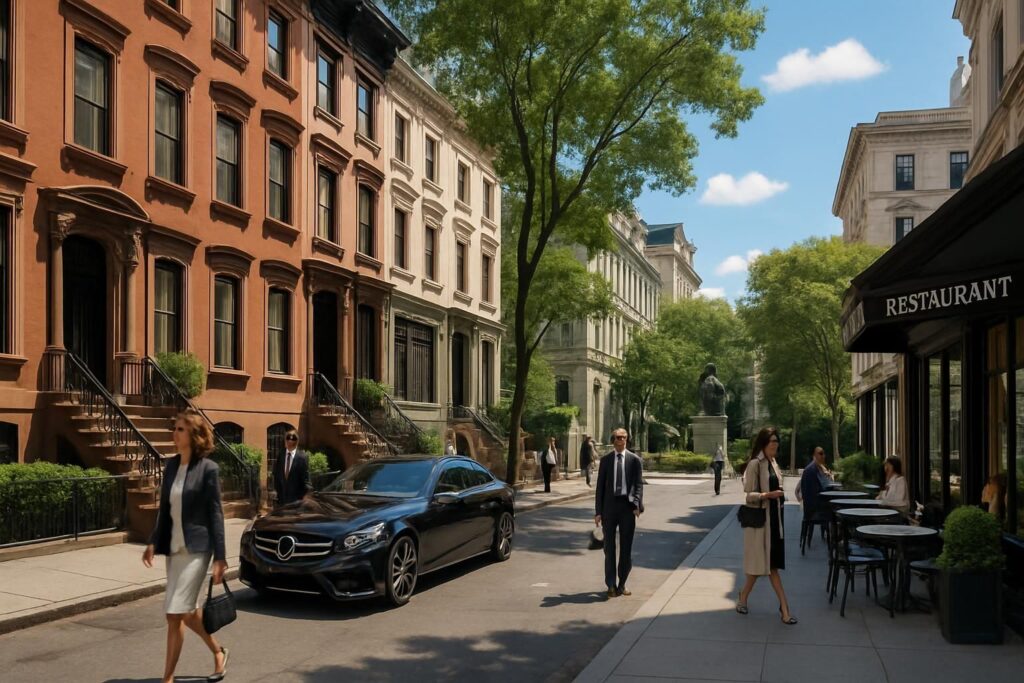 Découvrez le guide complet de l'Upper East Side à Manhattan : histoire, lieux incontournables, bonnes adresses shopping, restaurants élégants et conseils pour explorer ce quartier emblématique de New York.