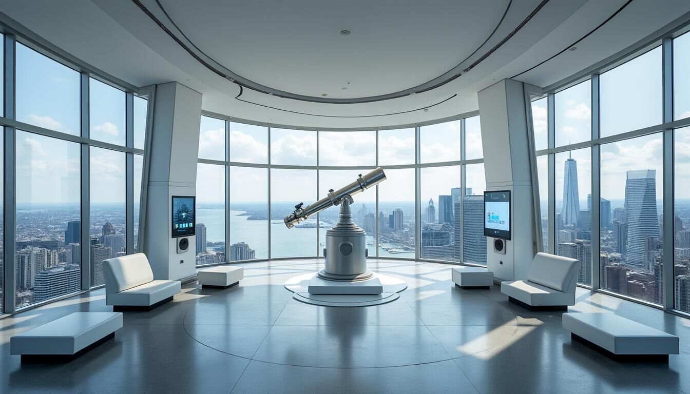 Découvrez New York comme jamais auparavant avec One World Observatory, une expérience unique offrant une vue panoramique imprenable depuis le sommet de la ville.