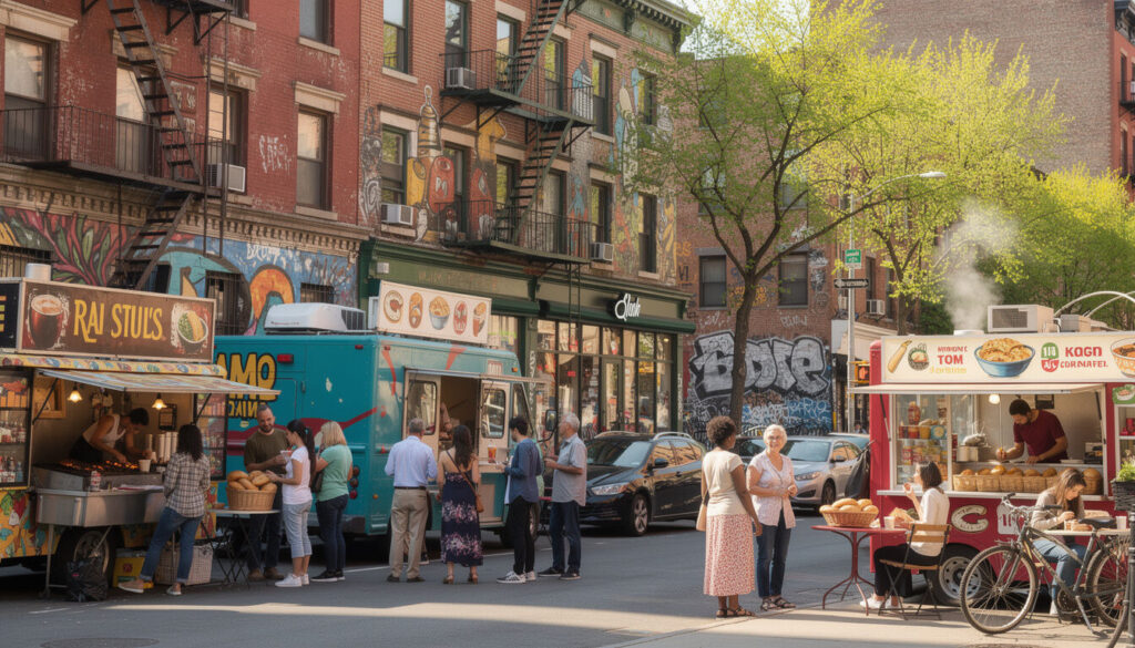 Découvrez l'East Village à New York, un quartier vibrant où se mêlent cultures, histoire et créativité dans un melting-pot unique.