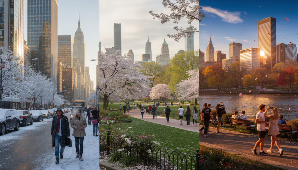 Découvrez les meilleures périodes pour visiter New York, avec des conseils sur la météo et les saisons afin de planifier votre voyage au moment idéal.