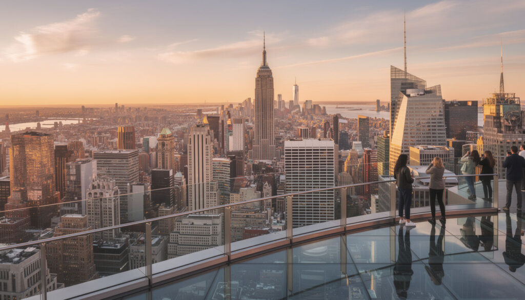 Découvrez Summit One Vanderbilt, une attraction incontournable offrant une vue spectaculaire sur New York. Profitez d’un panorama à couper le souffle au cœur de la ville qui ne dort jamais.