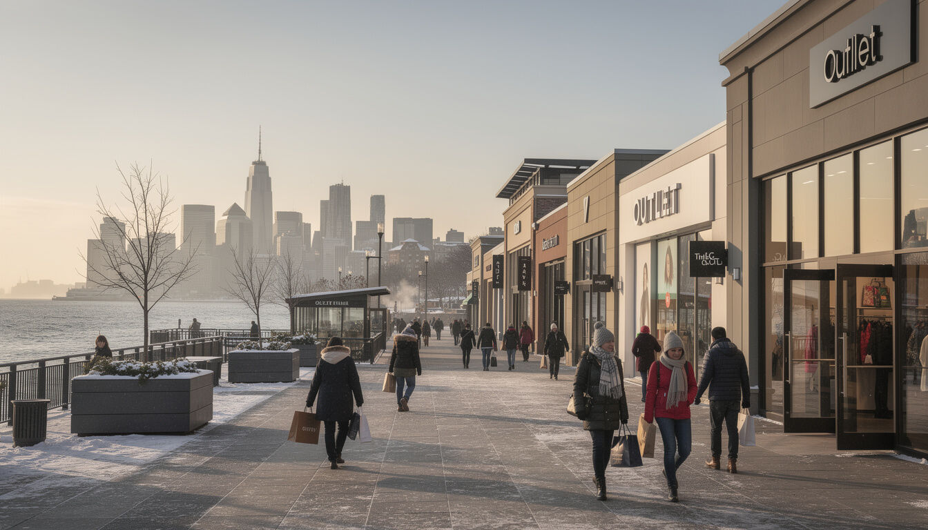 Découvrez Empire Outlets à Staten Island, une destination shopping unique à New York offrant des boutiques de grandes marques, des restaurants et une vue imprenable sur la ville.