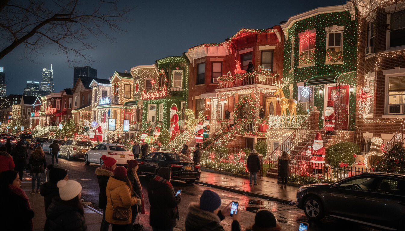 Découvrez le guide ultime pour célébrer Noël à New York et profitez pleinement de la magie des fêtes dans la Grosse Pomme, entre illuminations, marchés de Noël et événements incontournables.
