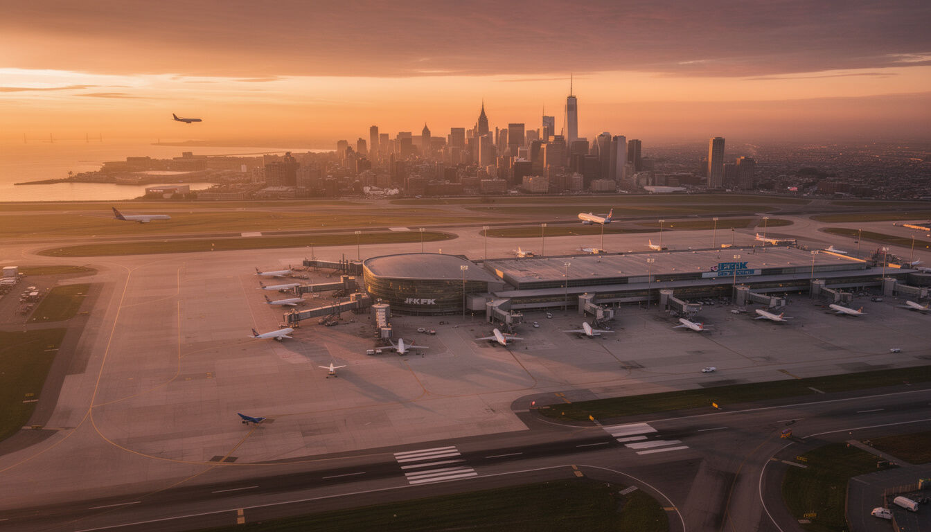 Découvrez comment effectuer facilement un transfert de l'aéroport JFK à Manhattan avec notre guide complet pour rejoindre New York rapidement et sereinement.