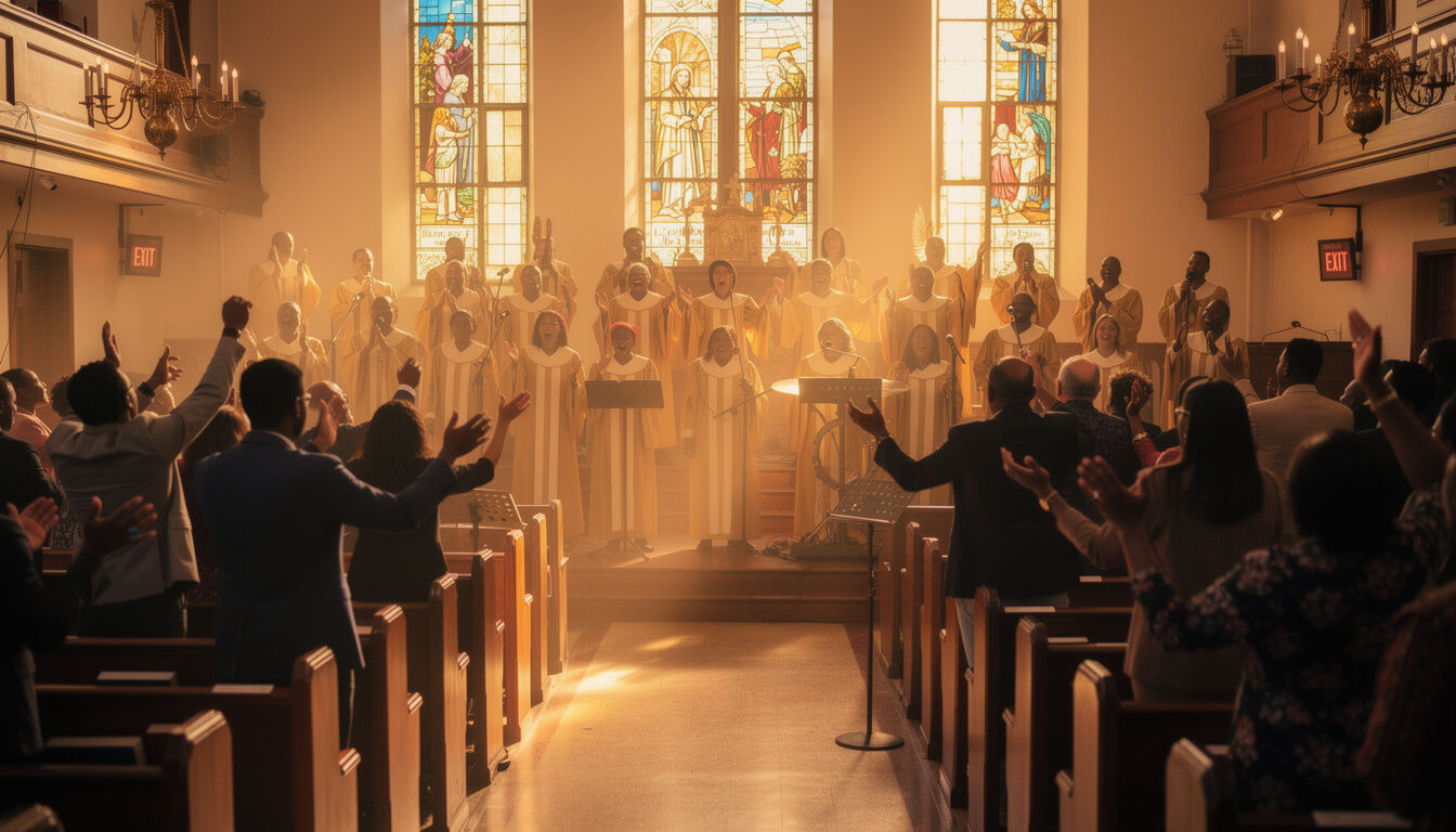 Plongez au cœur d'une messe gospel à Harlem et vivez une expérience unique remplie d'émotions, de musique vibrante et de spiritualité authentique.
